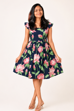 Black Lotus – Maxi Dress