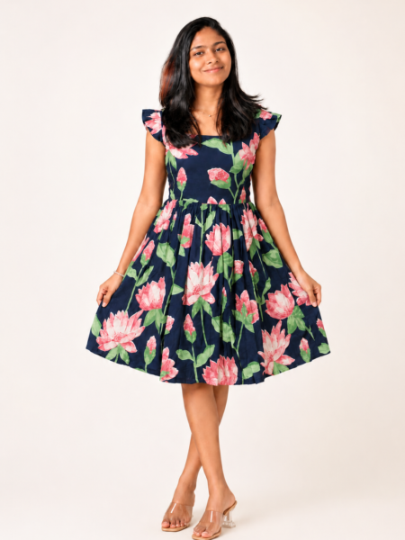 Black Lotus - Maxi Dress