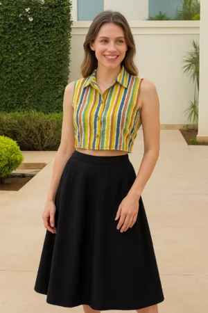 colorful-collared-crop-top