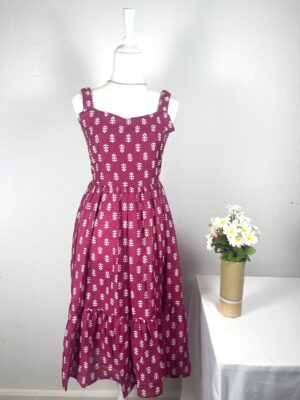 Rani Pink – Maxi Dress with Pocket