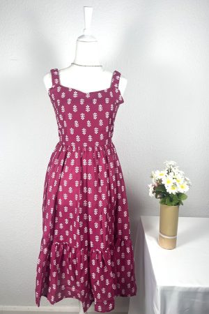 Rani Pink – Maxi Dress with Pocket