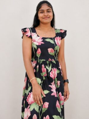 Black Lotus – Maxi Dress