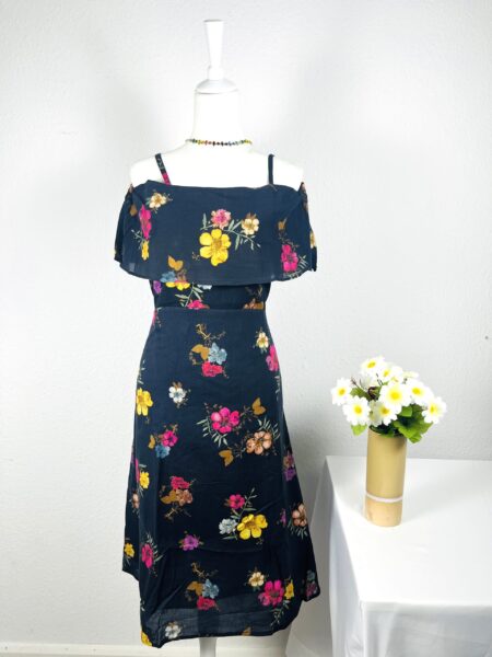 Black - Malmal - off shoulder Maxi