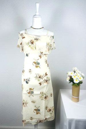 White – Malmal – off shoulder Maxi