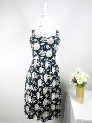 Blue – Floral Frock