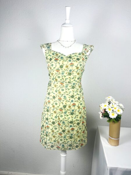 Pastel Green - Floral Frock