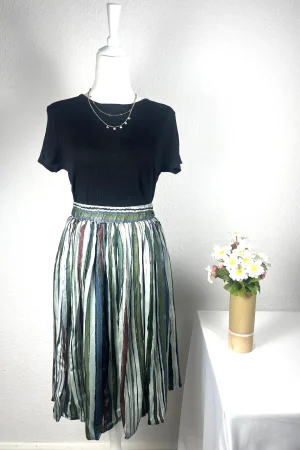 Colourful – Satin Skirt (skirt only)