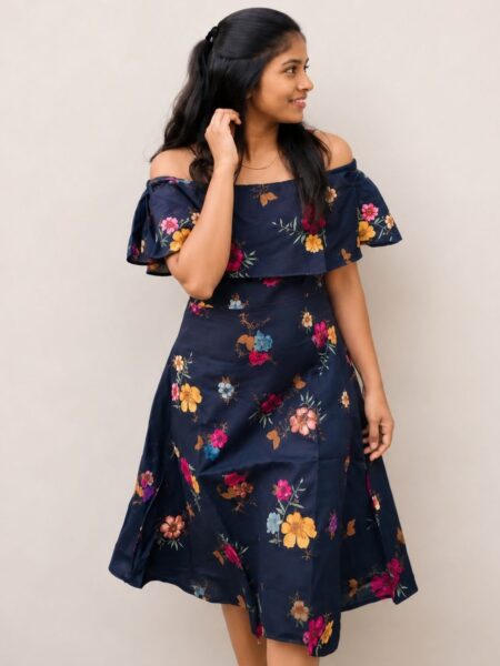 Black - Malmal - off shoulder Maxi