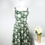 Green - Floral Frock