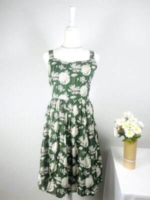Green – Floral Frock