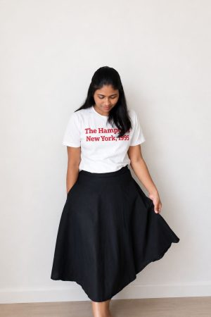 Black – Linen (skirt only)